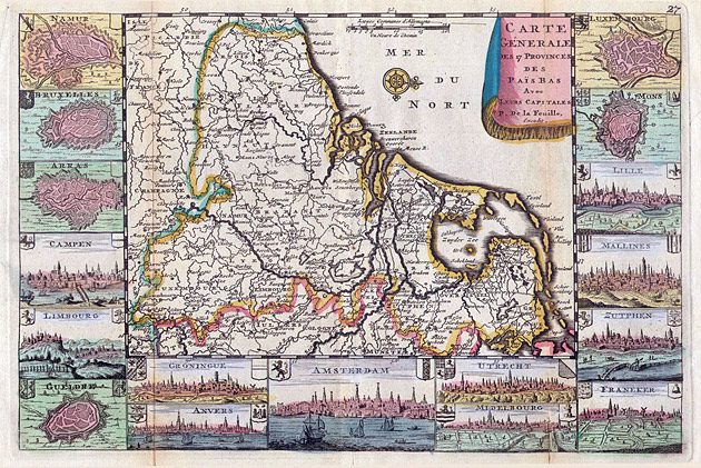 Nederland 17 Provinciën 1706 De la Feuille