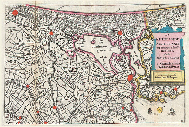 Rijnland Amstelland 1747 De la Feuille