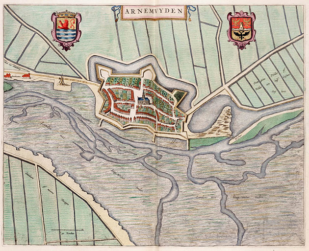 Arnemuiden 1649 Blaeu
