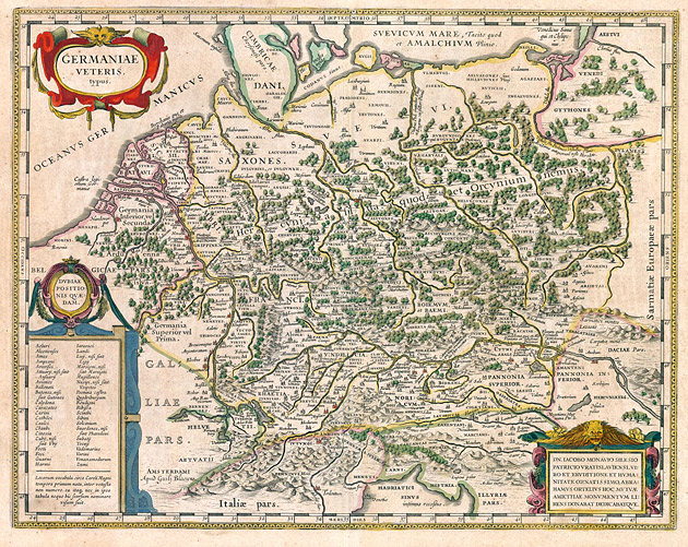 Nova Totius Germaniae Descriptio 1645 Willem Blaeu