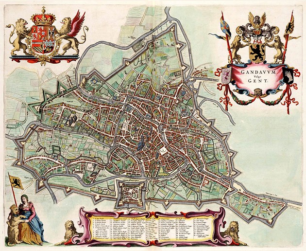 Gent 1649 Blaeu