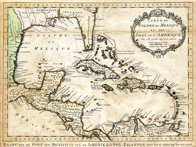 Golf van Mexico 1773 Bellin