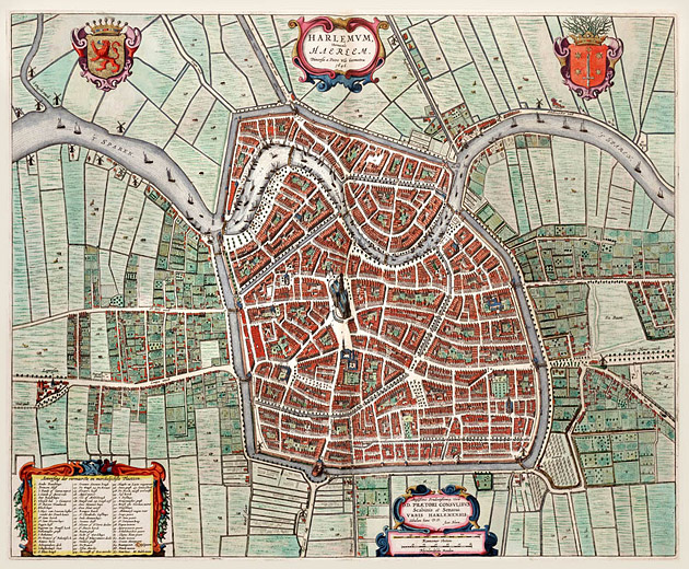 Haarlem 1649 Blaeu