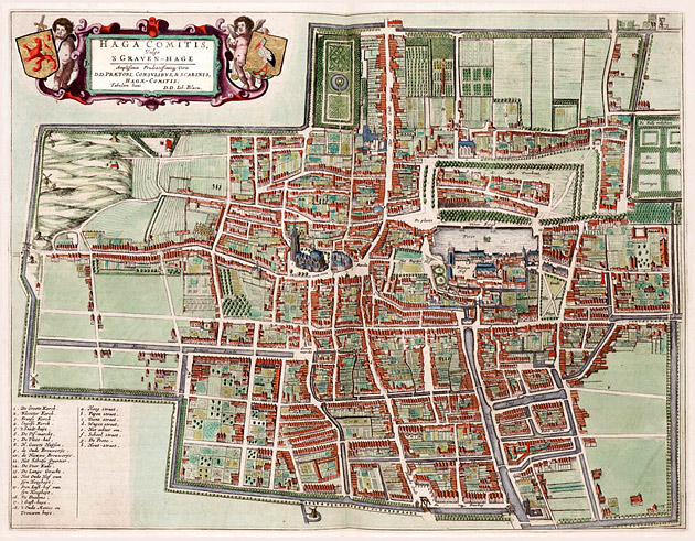 Den Haag 1649 Blaeu