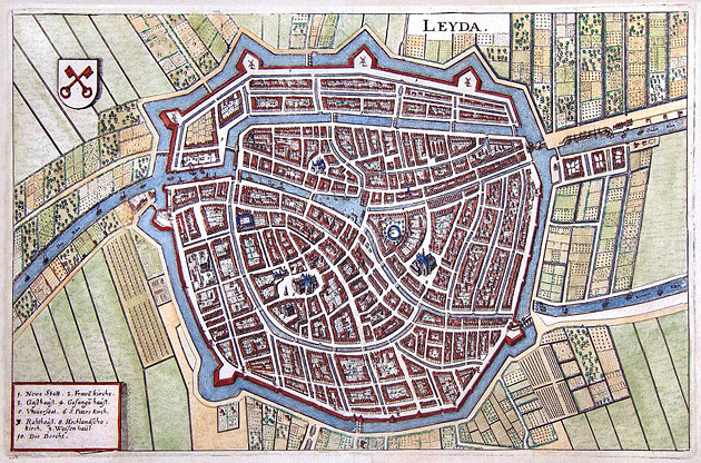 Leiden 1646 Merian