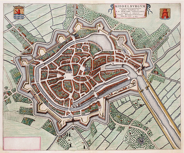 Middelburg 1649 Blaeu