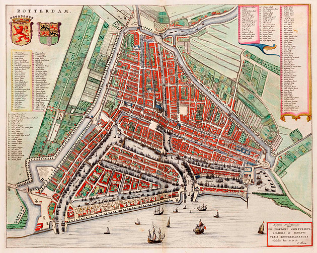 Rotterdam 1649 Blaeu