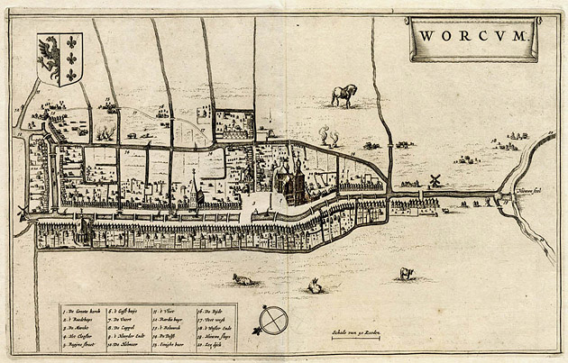 Worcum 1649 Blaeu