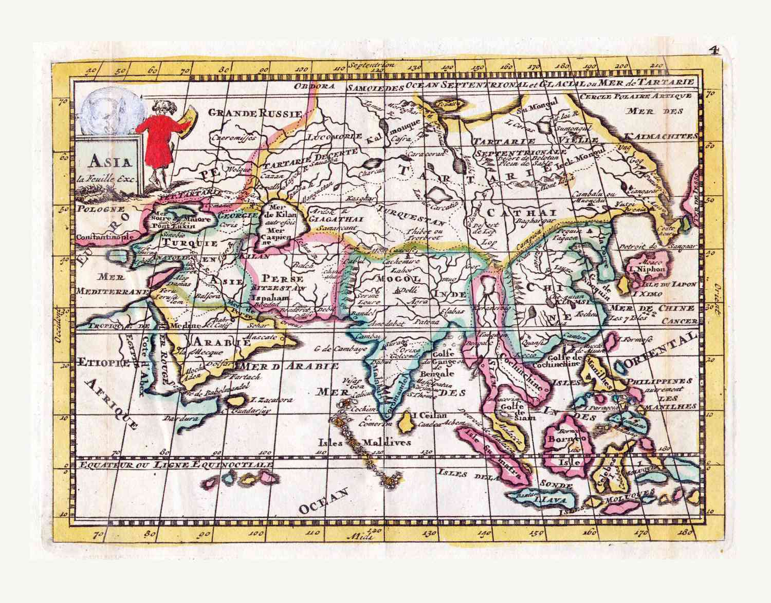 Azië 1706 de la Feuille