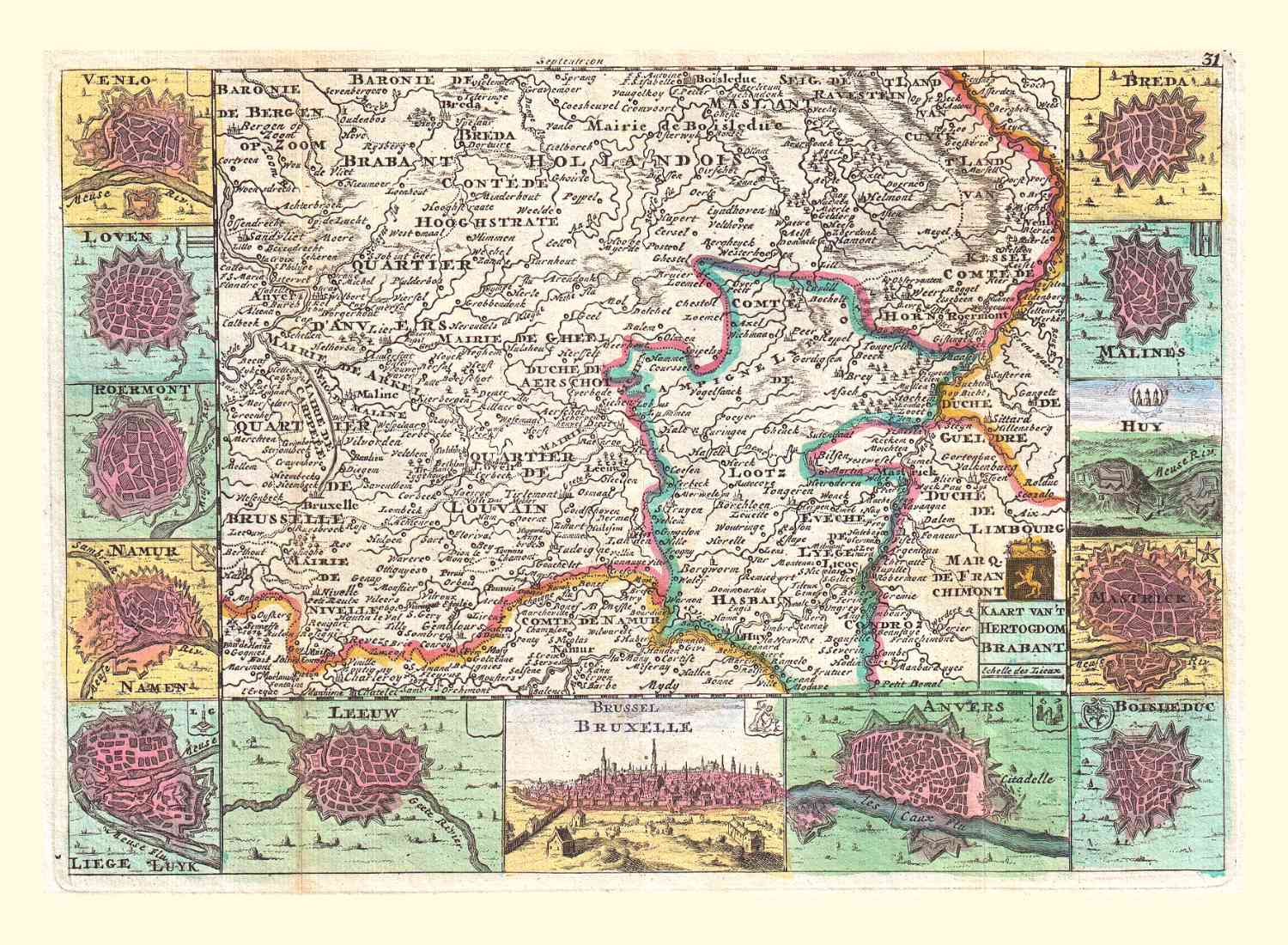 Brabant 1747 De la Feuille