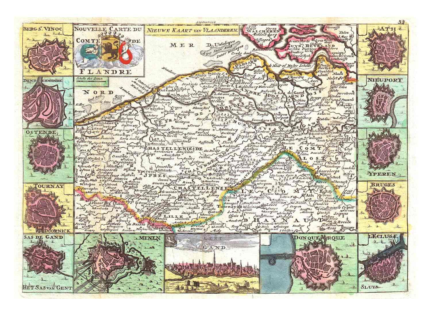 Vlaanderen 1747 De la Feuile